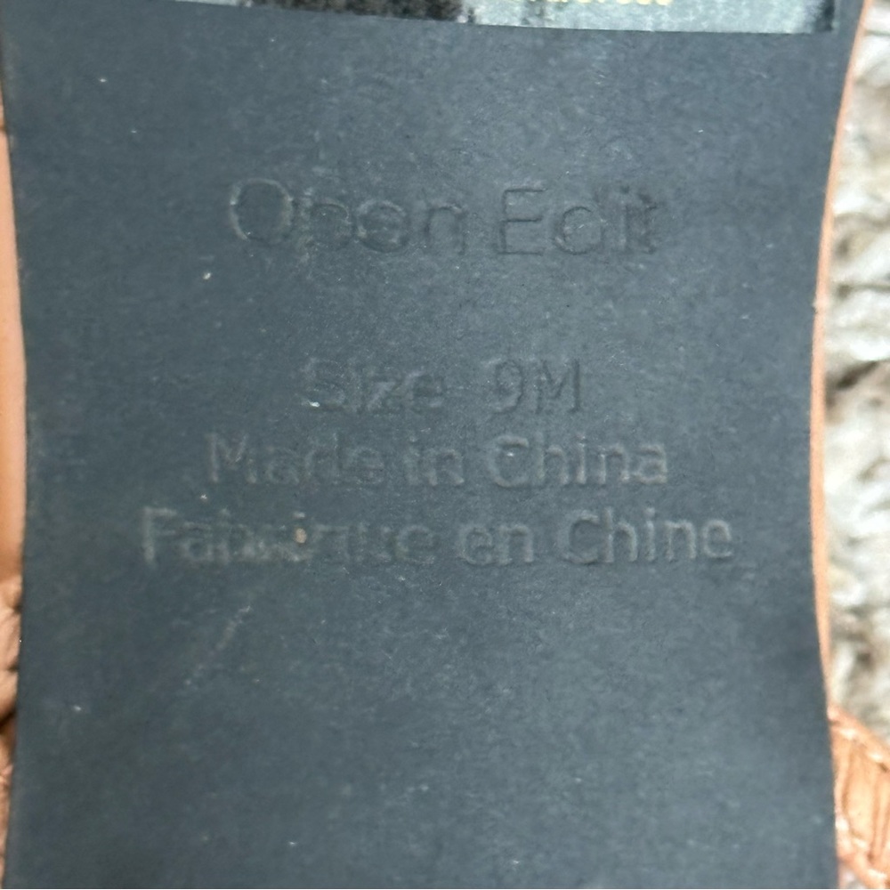 Open Edit Pointed Sandal Heel - Size 9 - image 3